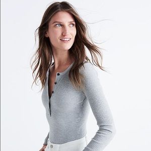 Madewell Henley Bodysuit
